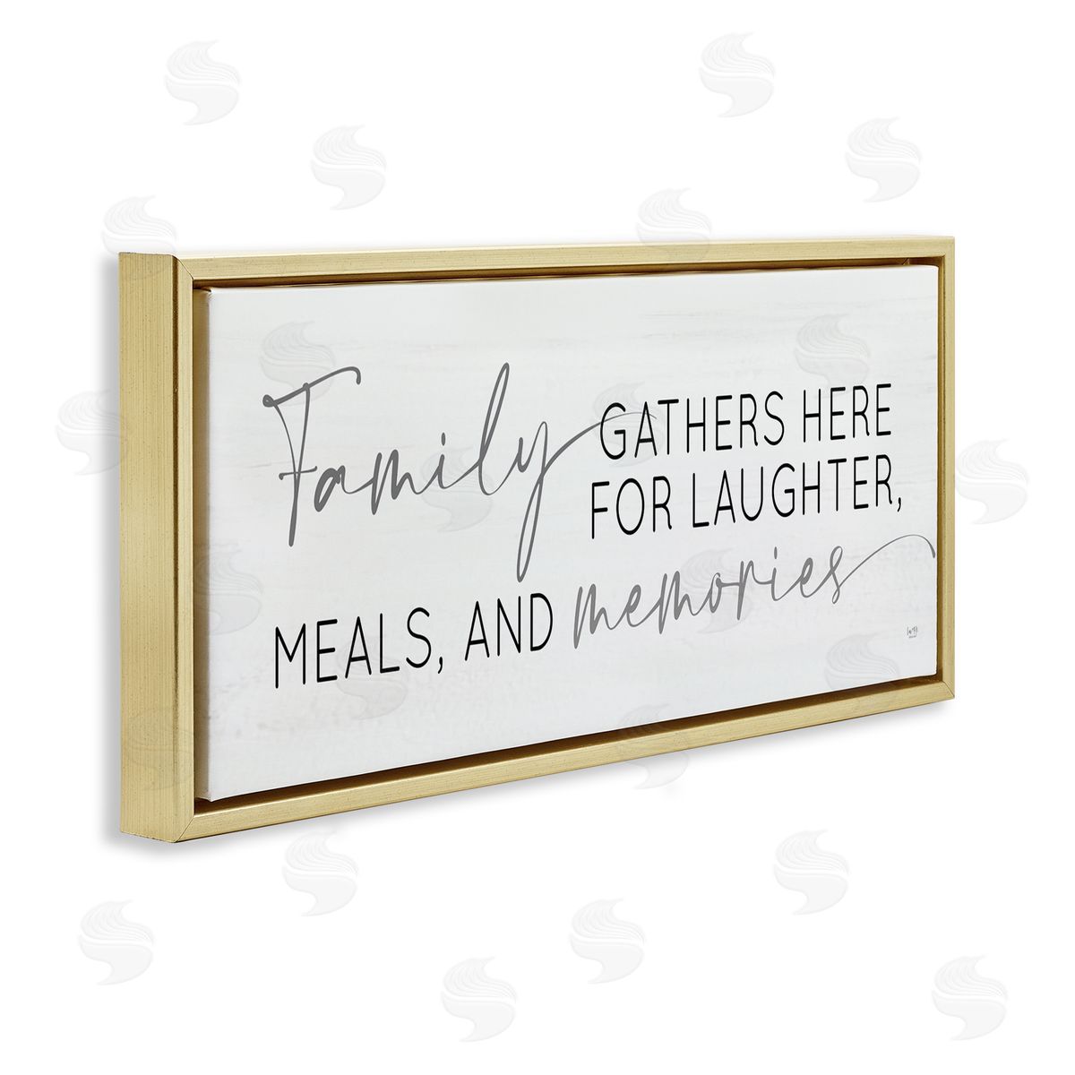 Lux + Me Designs Family Laughter Meals Memories Phrase