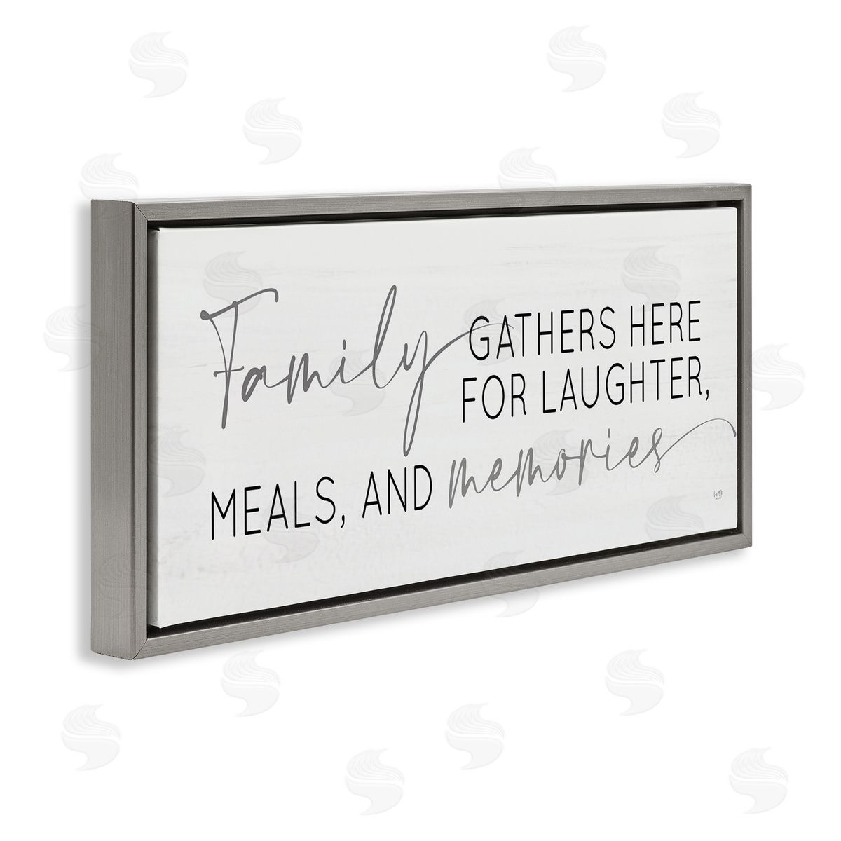 Lux + Me Designs Family Laughter Meals Memories Phrase