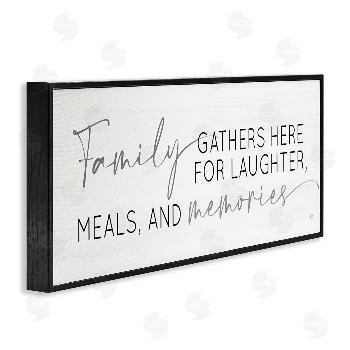 Lux + Me Designs Family Laughter Meals Memories Phrase