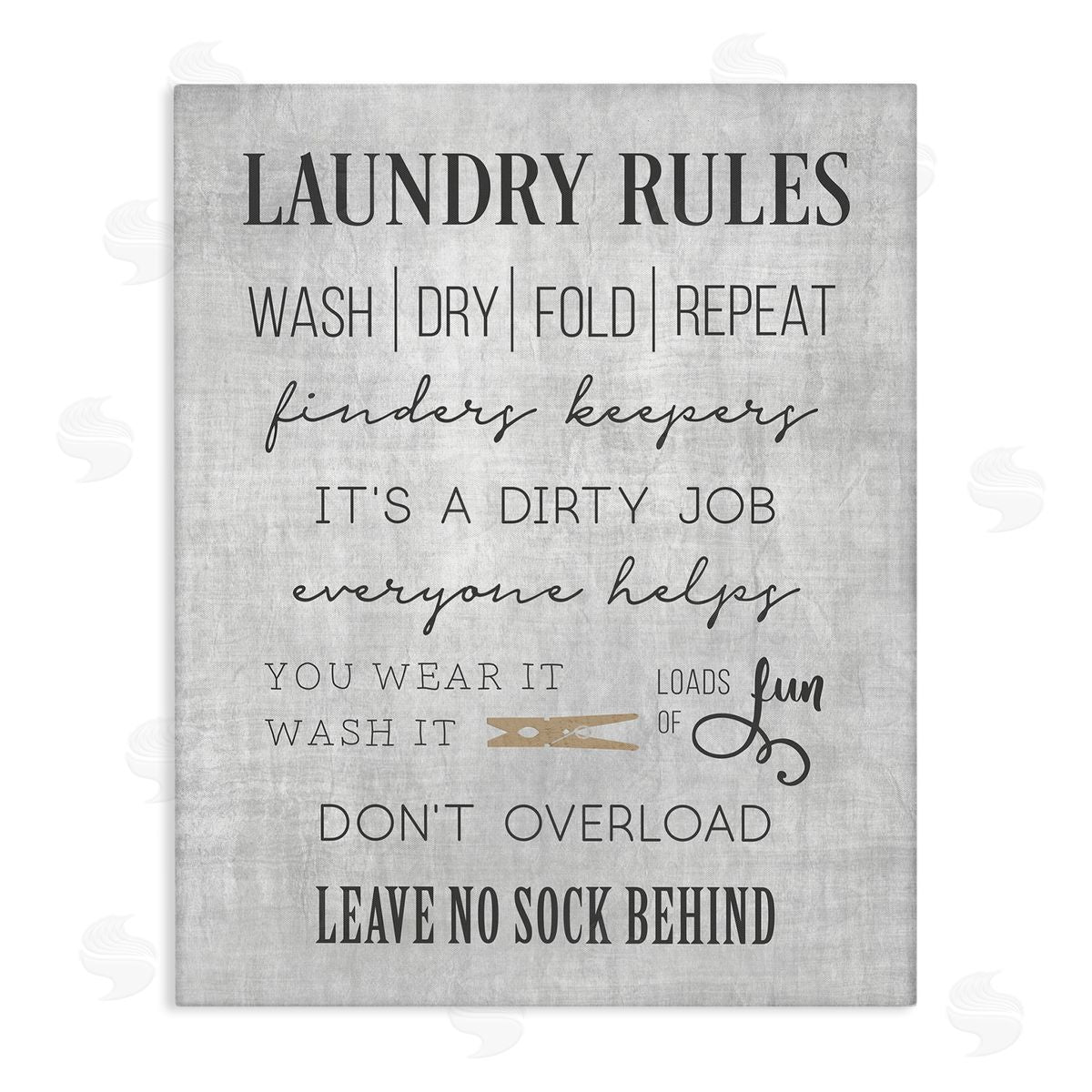 CAD Designs Laundry Room Rules Family List