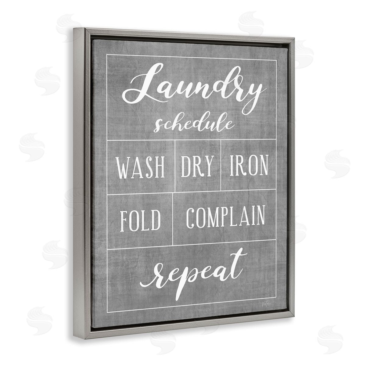 Natalie Carpentieri Laundry Schedule Humor Sign