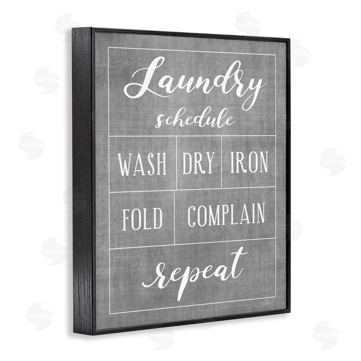 Natalie Carpentieri Laundry Schedule Humor Sign