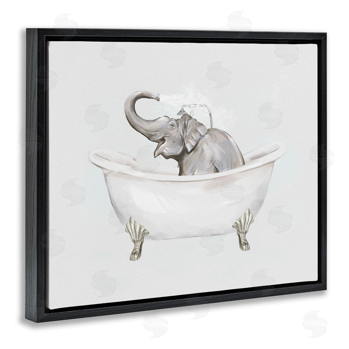 Ziwei Li Happy Elephant Splashing Bathtub
