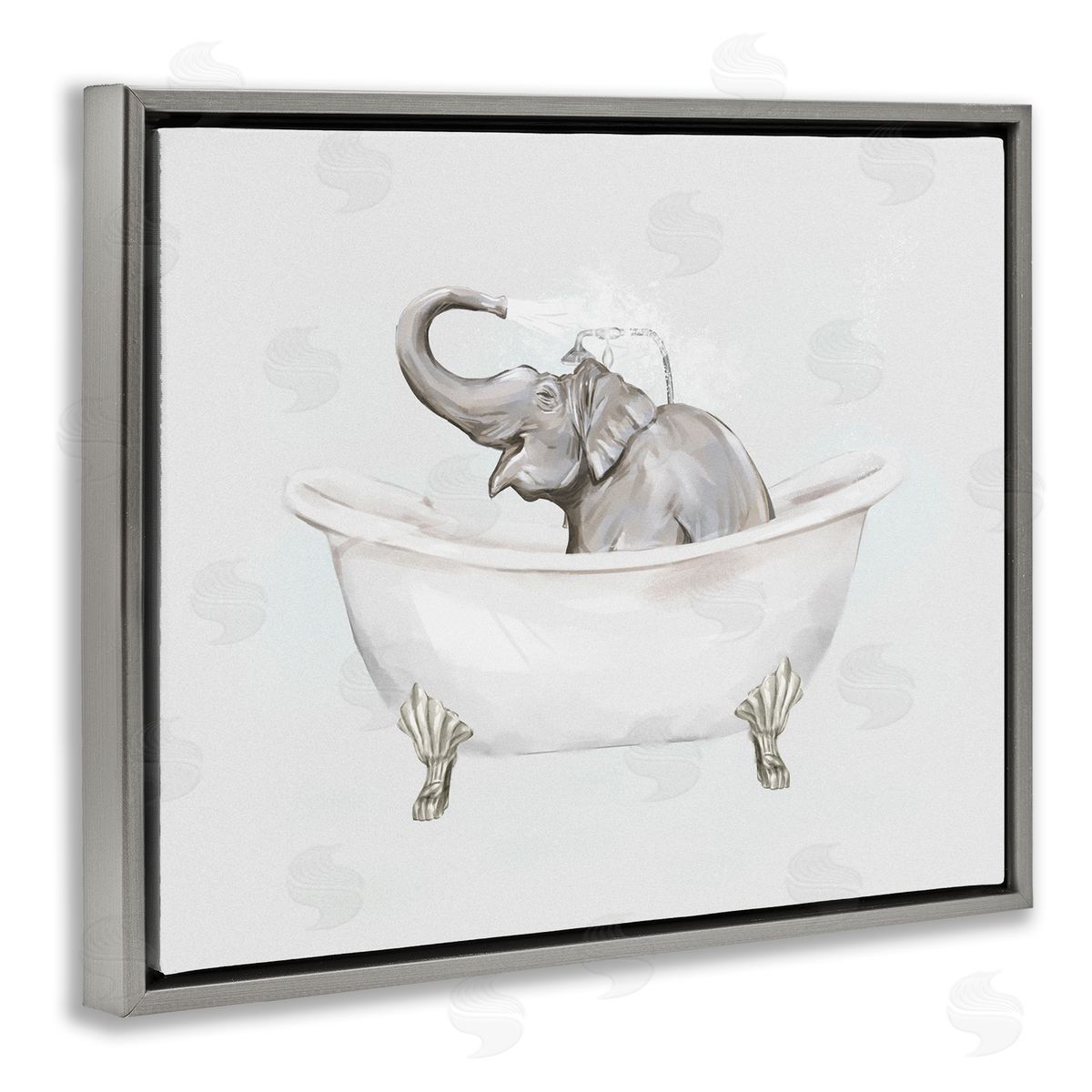 Ziwei Li Happy Elephant Splashing Bathtub