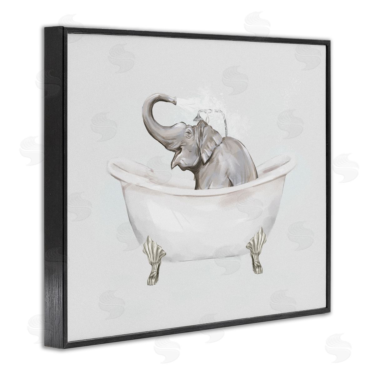 Ziwei Li Happy Elephant Splashing Bathtub