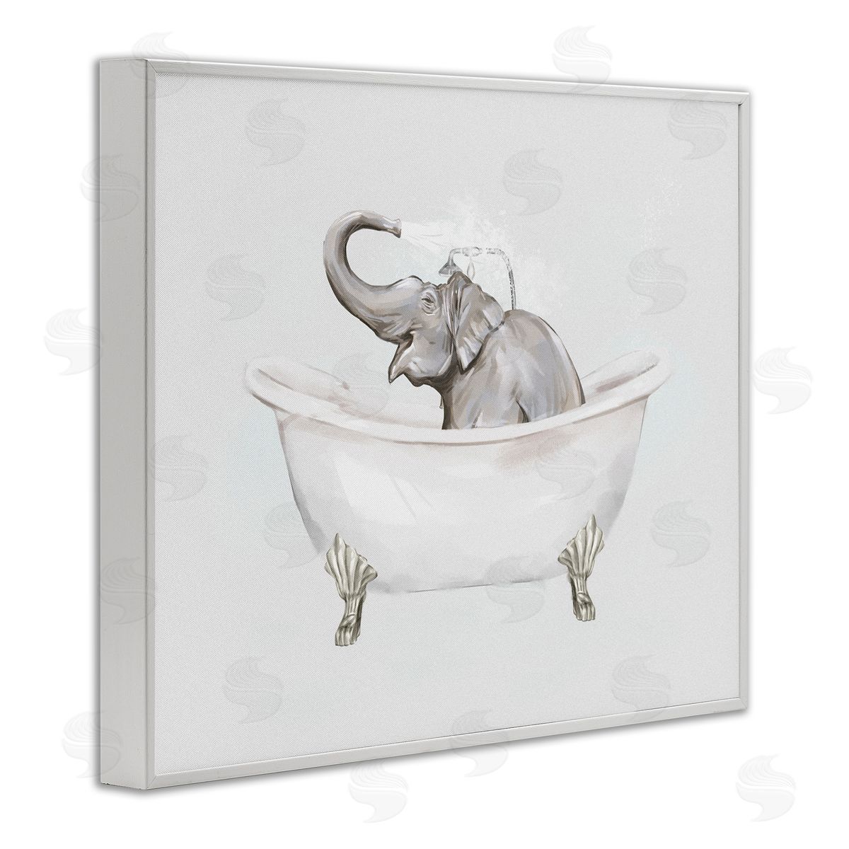 Ziwei Li Happy Elephant Splashing Bathtub