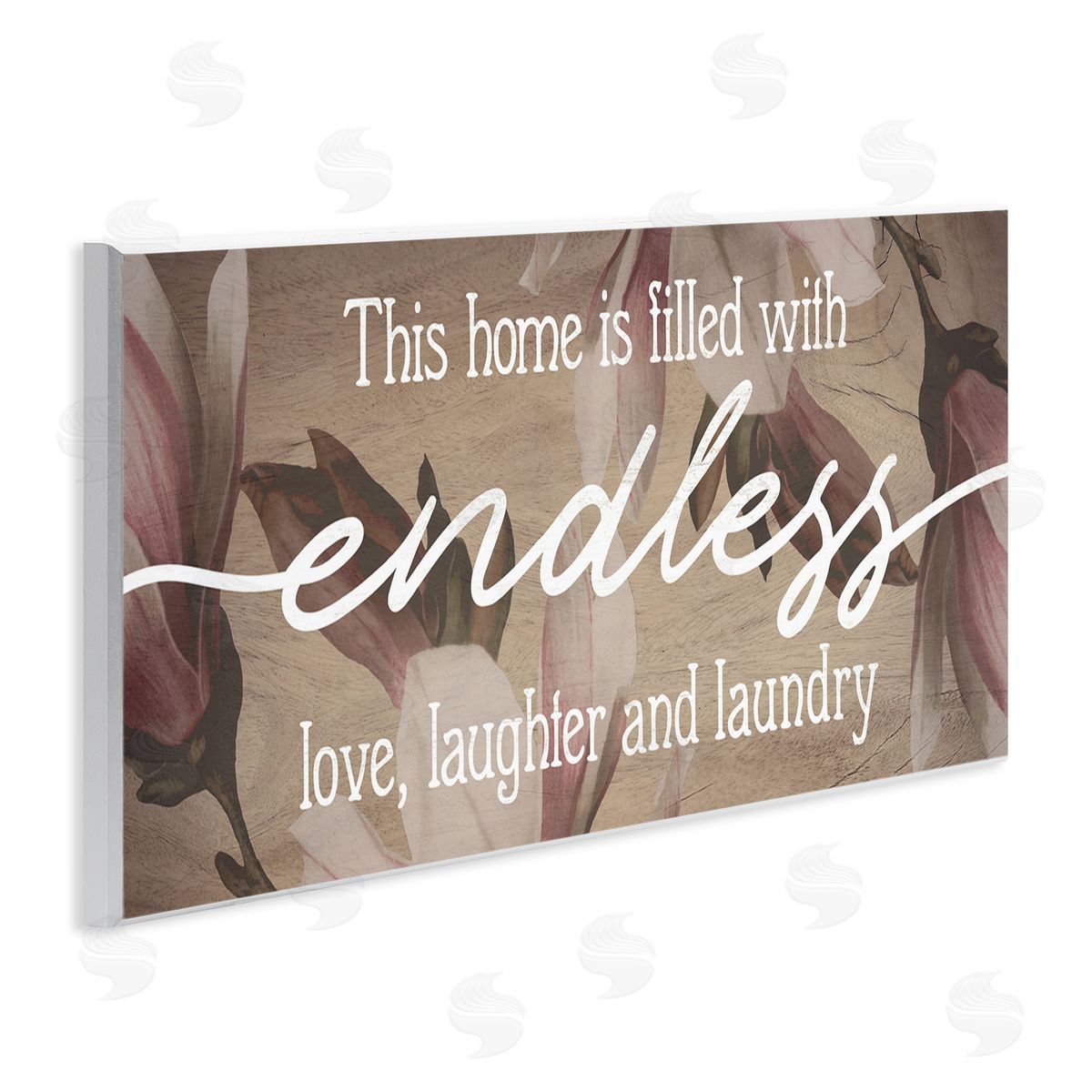Stupell Studio Endless Love Laughter Laundry Phrase