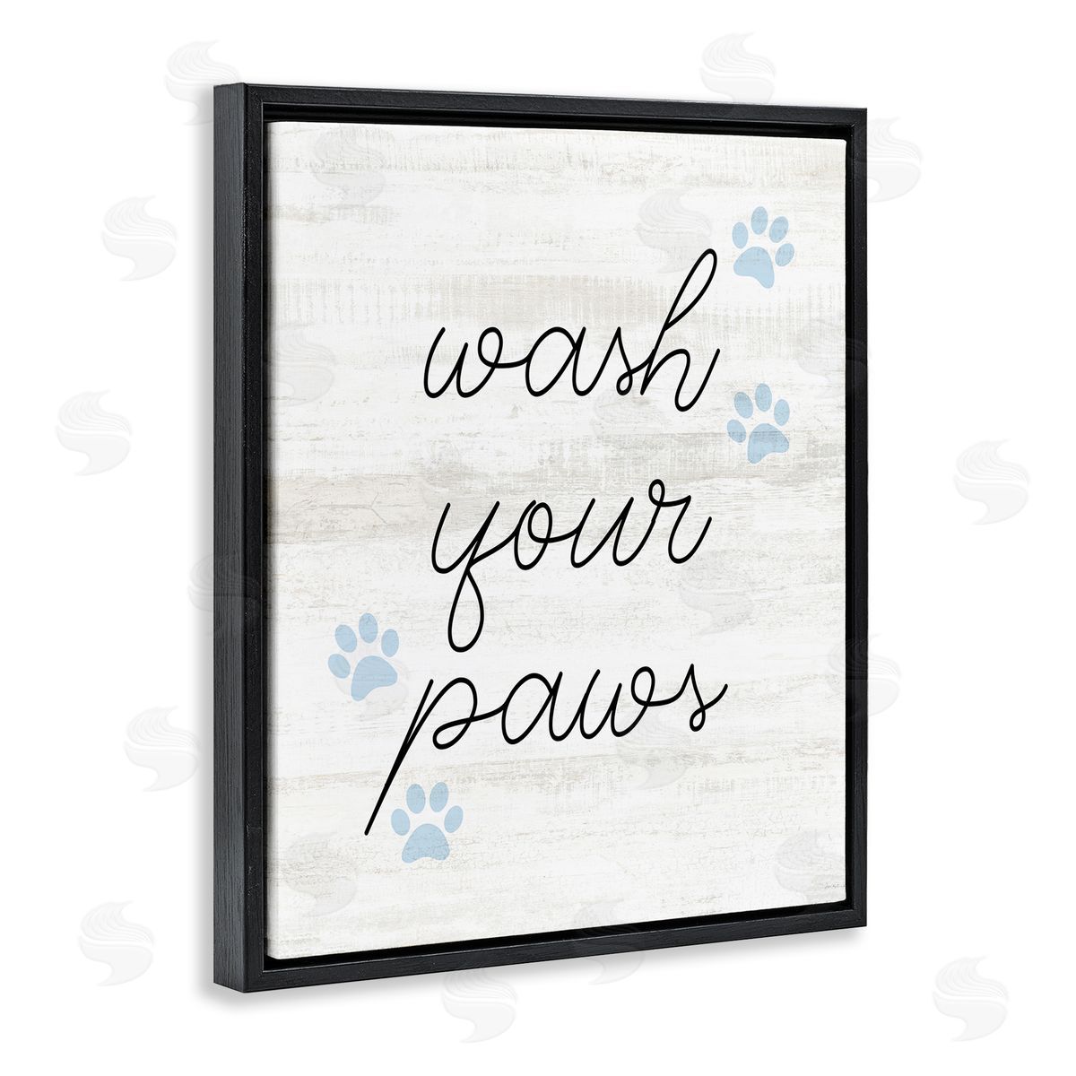 Stupell Studio Wash Your Paws Pet Shapes