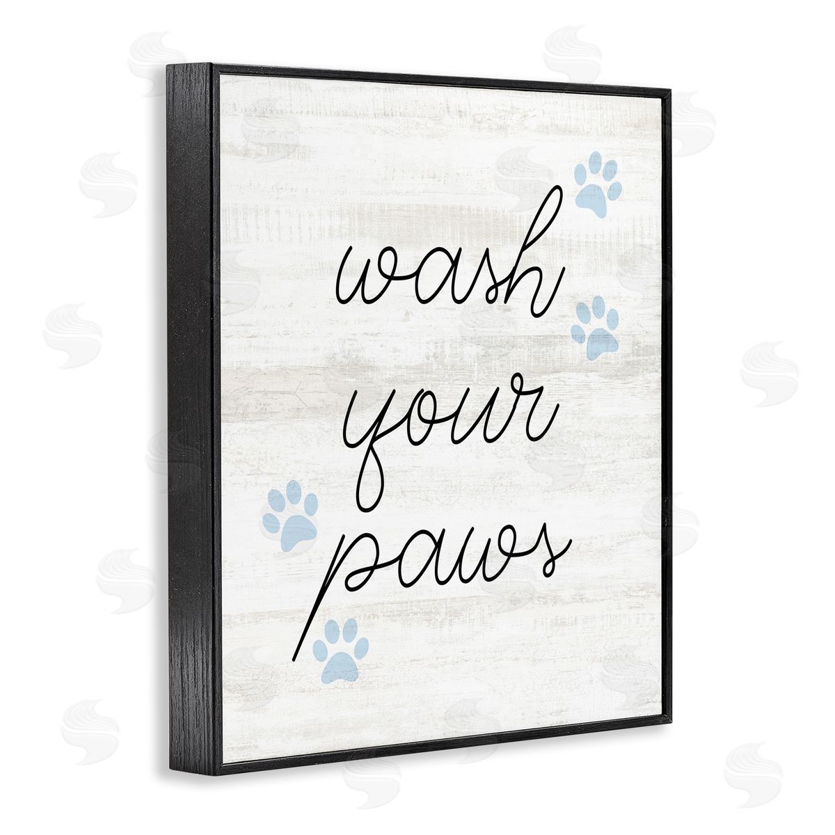 Stupell Studio Wash Your Paws Pet Shapes