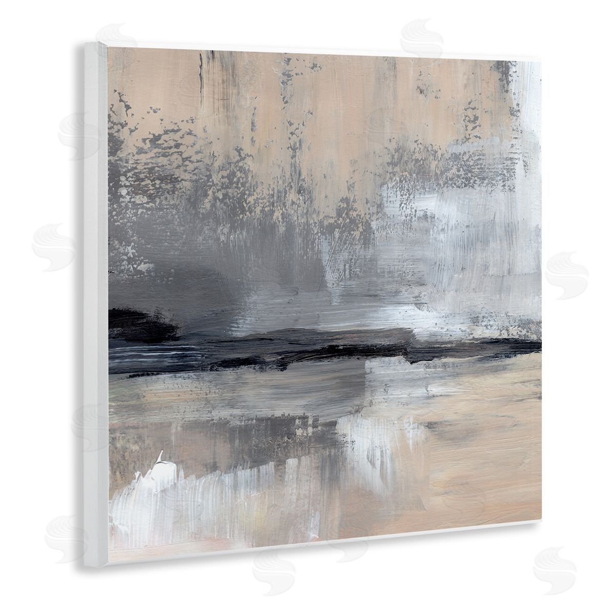 Jennifer Paxton Parker Abstract Landscape Reflection Wooden Wall Plaque Art Print