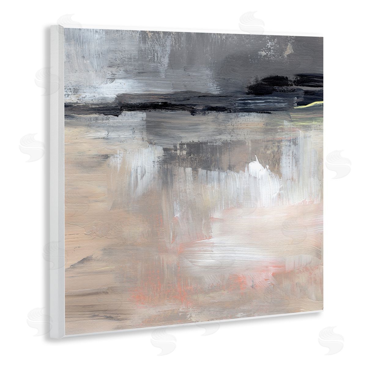 Jennifer Paxton Parker Modern Lake Reflection Scenery Wooden Wall Plaque Art Print