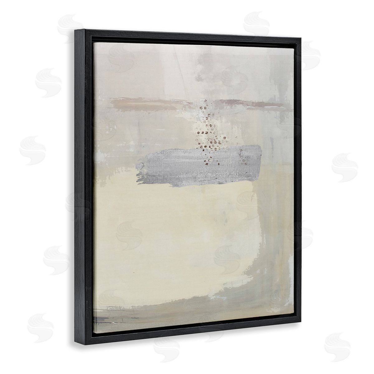 Karen Smith Beige Modern Abstract Arrangement