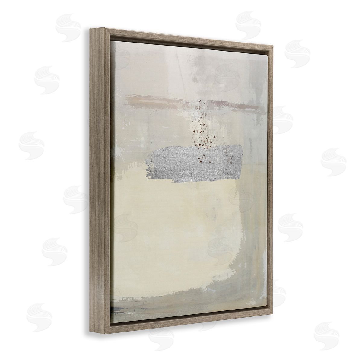 Karen Smith Beige Modern Abstract Arrangement