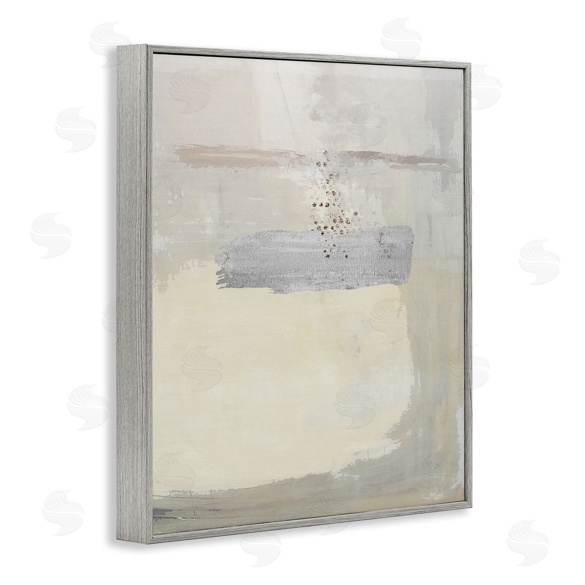 Karen Smith Beige Modern Abstract Arrangement