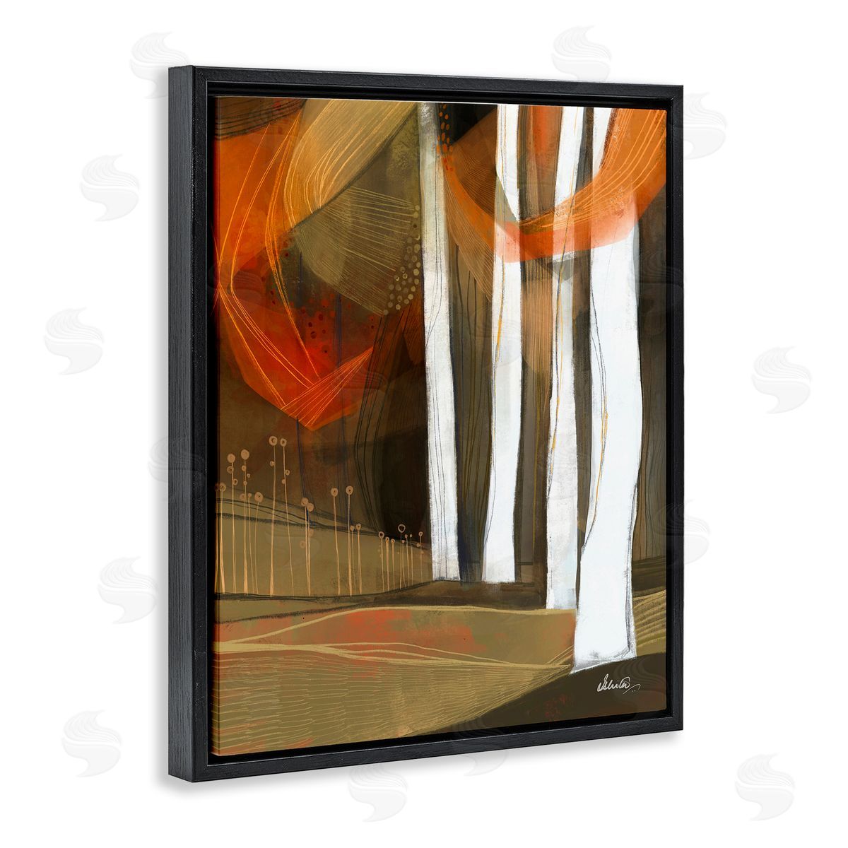 Ishita Banerjee Modern Field Landscape Trees