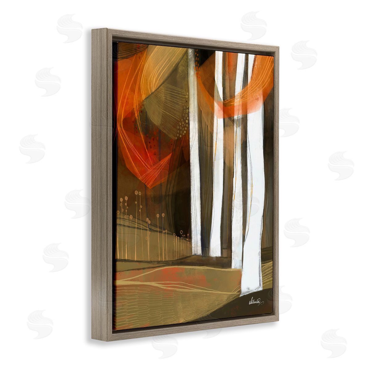 Ishita Banerjee Modern Field Landscape Trees