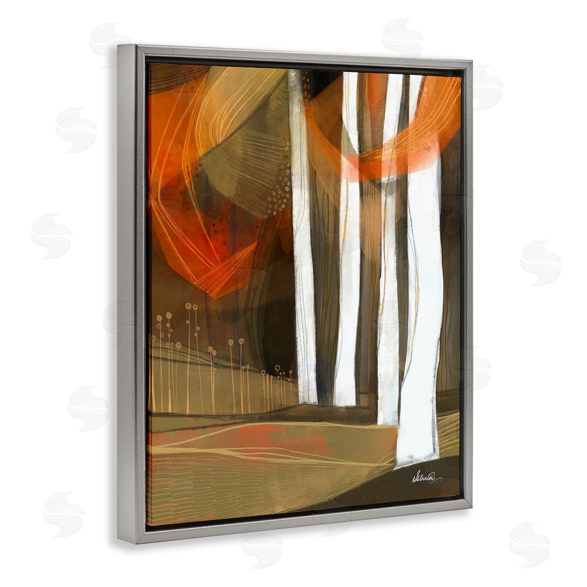 Ishita Banerjee Modern Field Landscape Trees