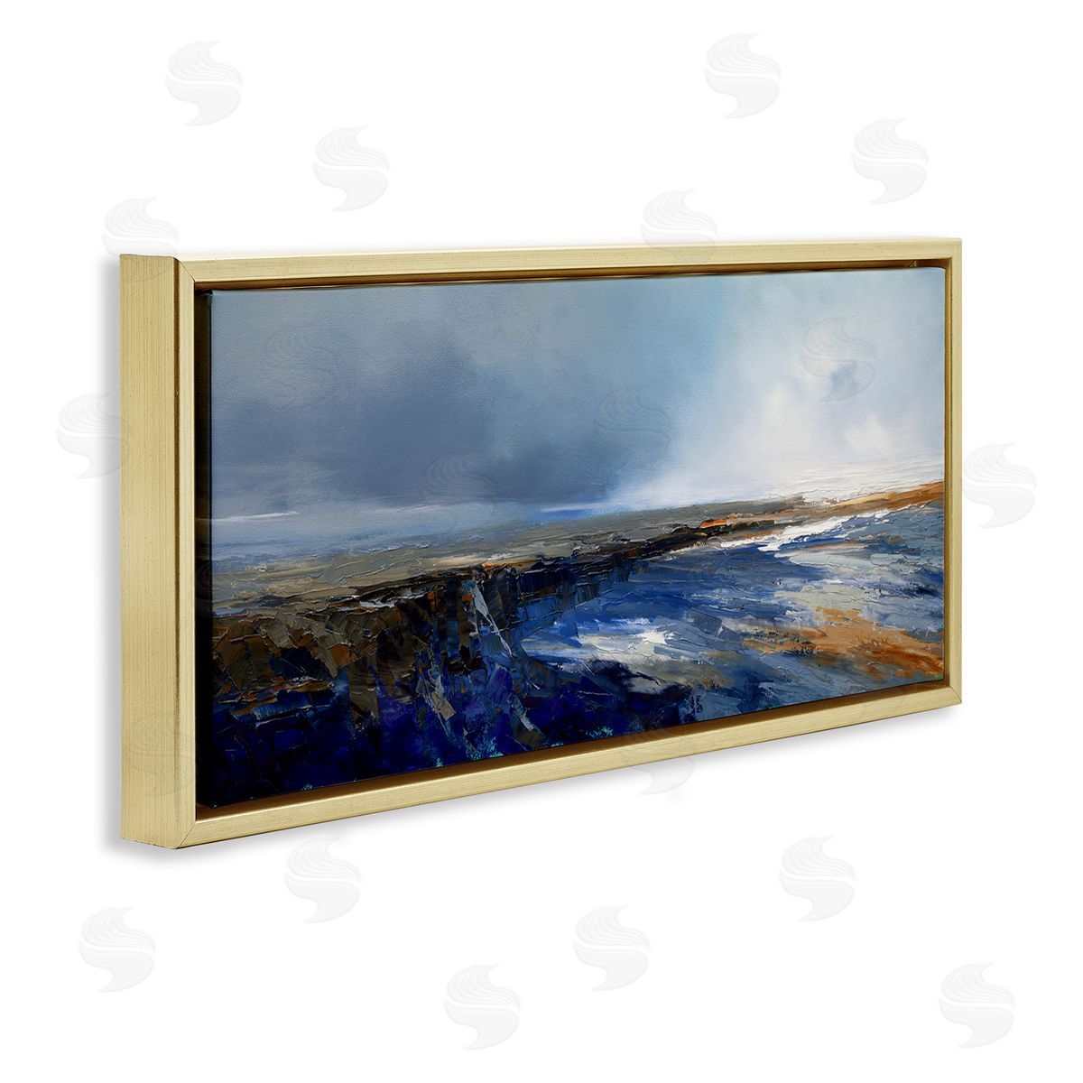 Patrick Dennis Panoramic Cloudy Sea Landscape