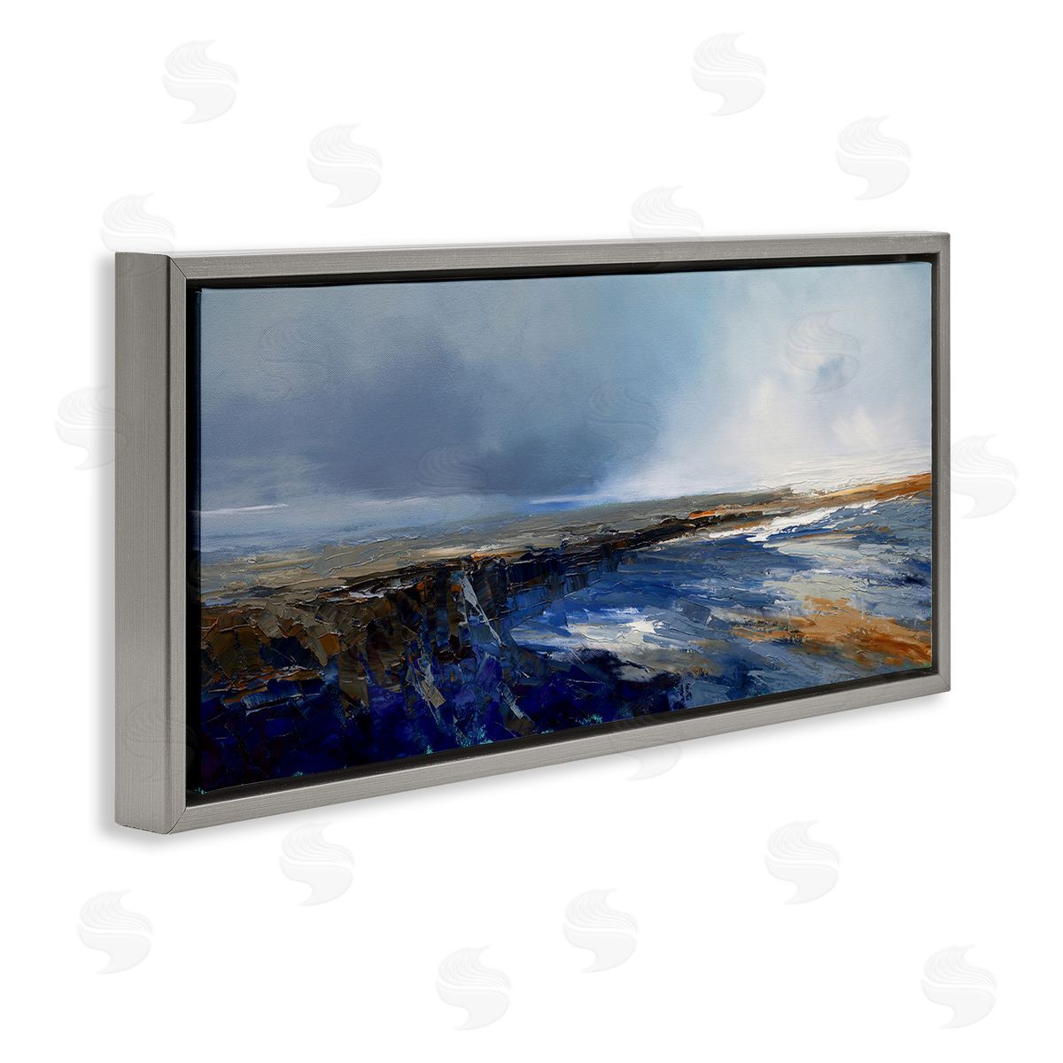 Patrick Dennis Panoramic Cloudy Sea Landscape