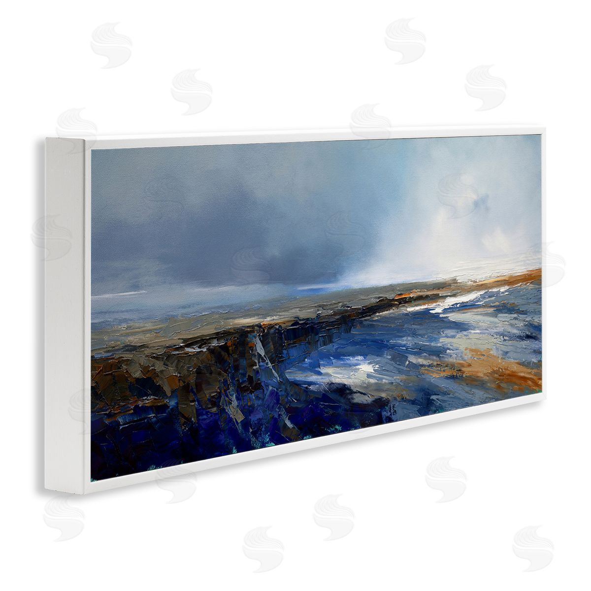 Patrick Dennis Panoramic Cloudy Sea Landscape