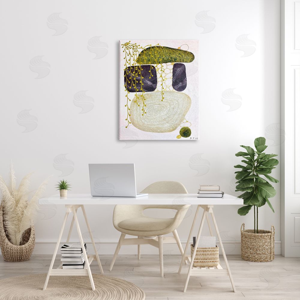 Jocelyn Benford Botanical Mossy Rock Shapes
