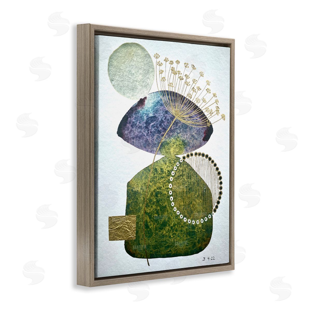 Jocelyn Benford Mossy Botanical Contemporary Nature