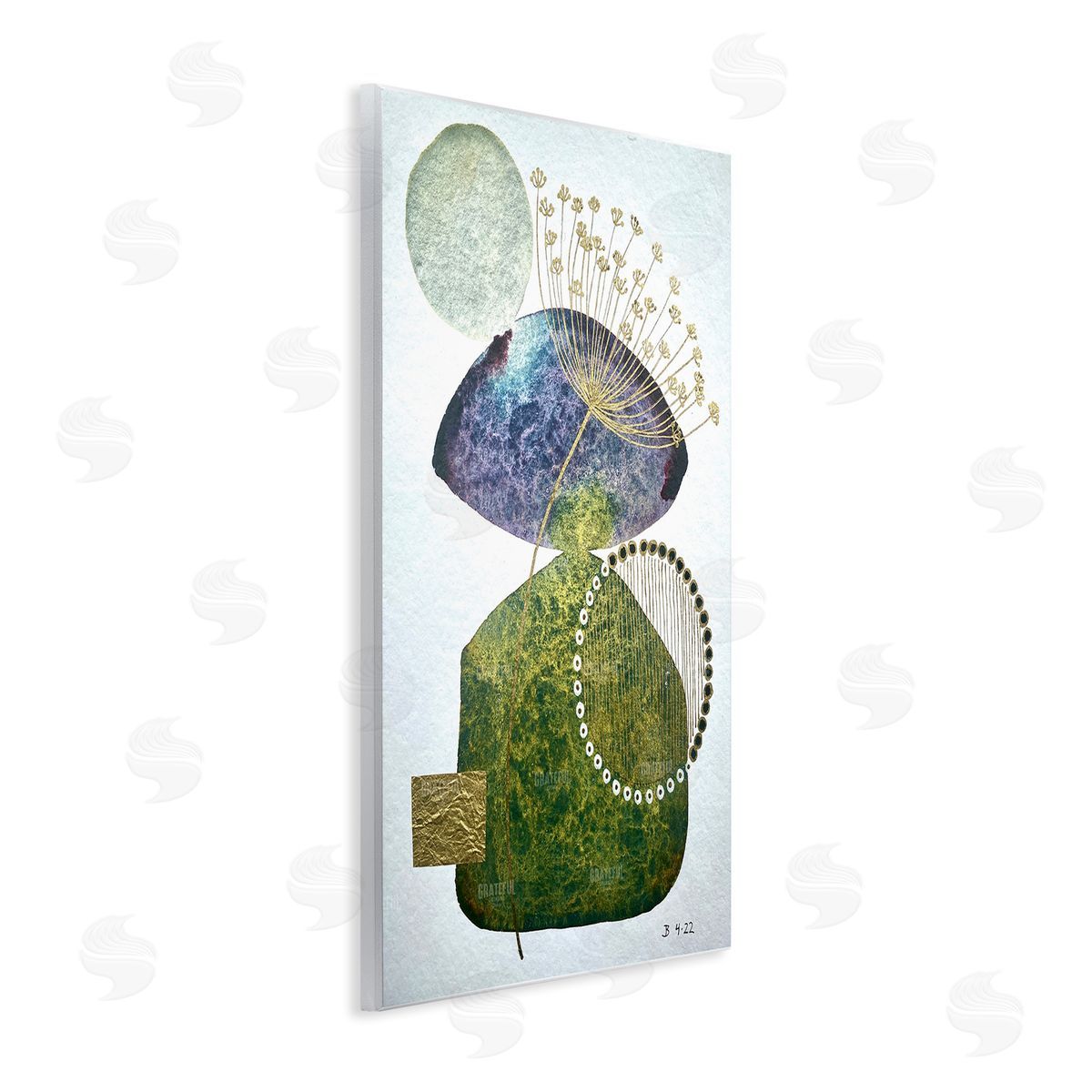 Jocelyn Benford Mossy Botanical Contemporary Nature