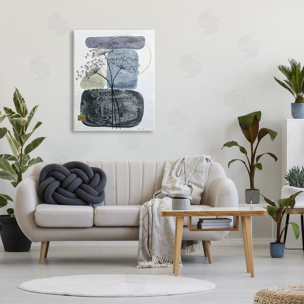 Jocelyn Benford Modern Layered Botanical Pebbles