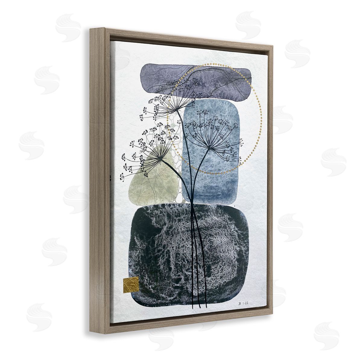 Jocelyn Benford Modern Layered Botanical Pebbles