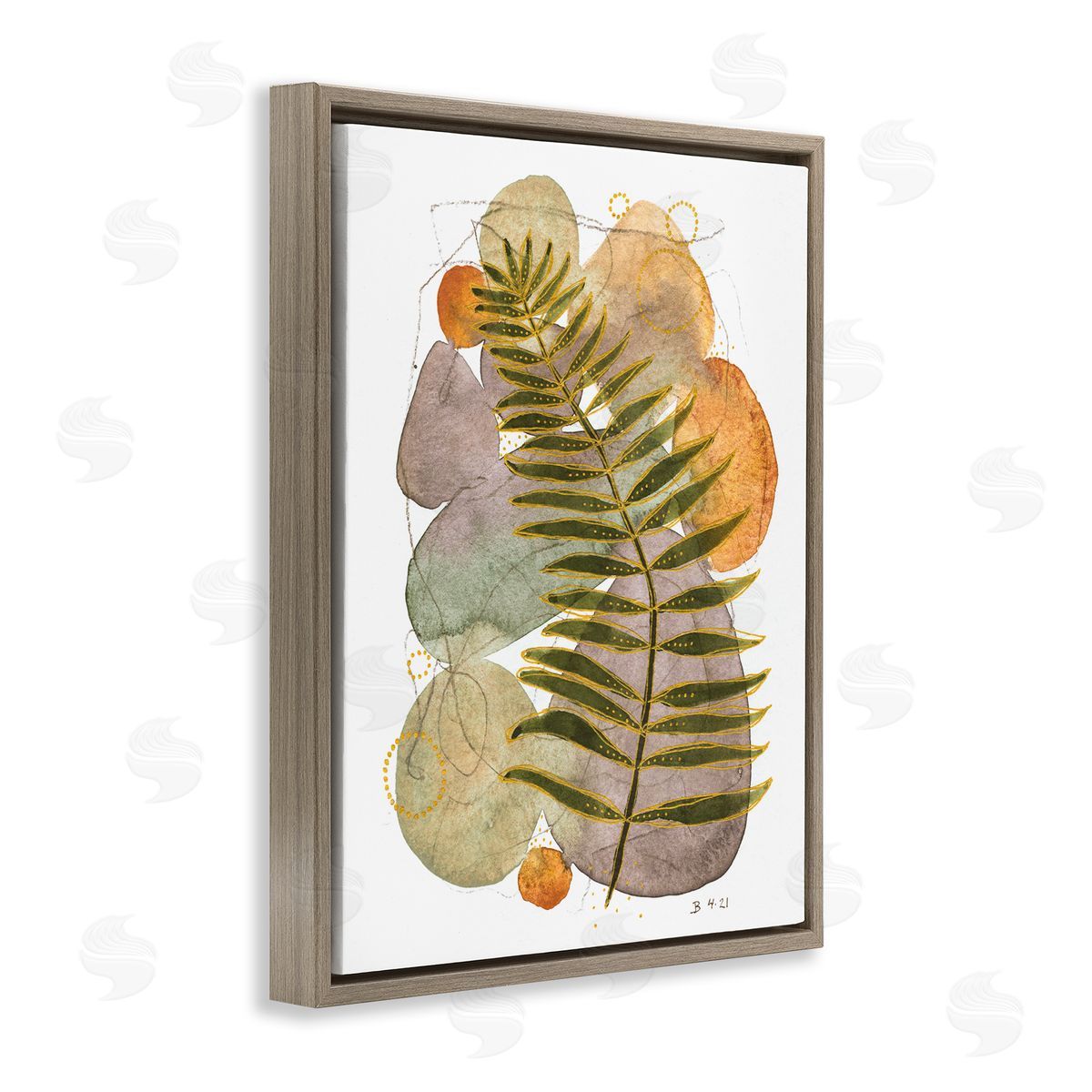 Jocelyn Benford Layered Fern Leaf Nature