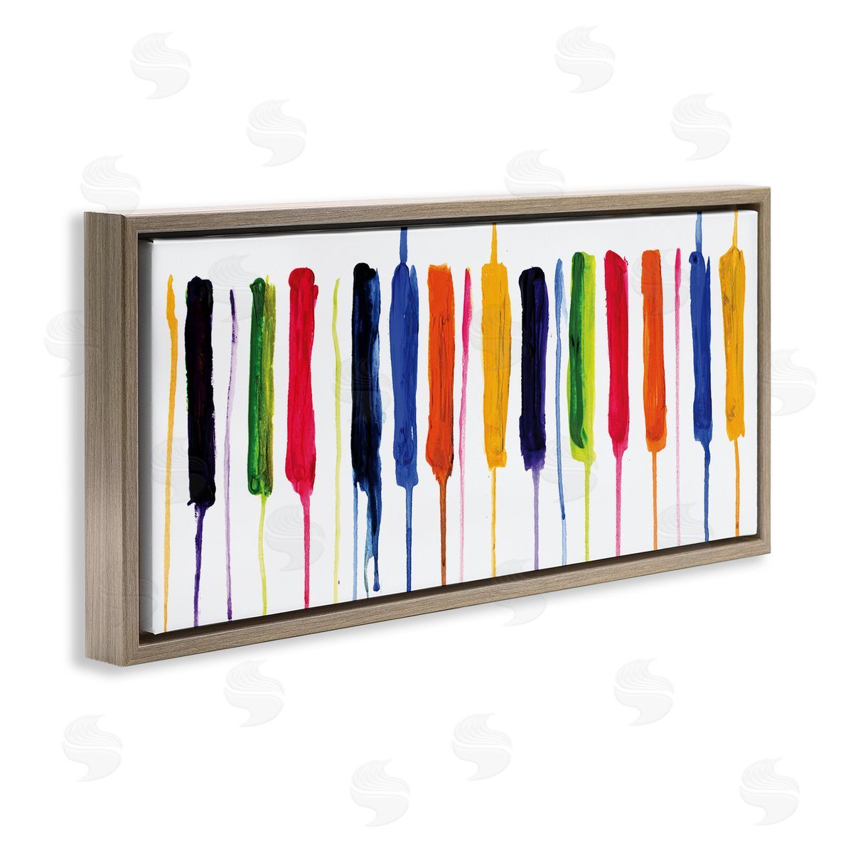 Kamdon Kreations Contemporary Rainbow Streaks