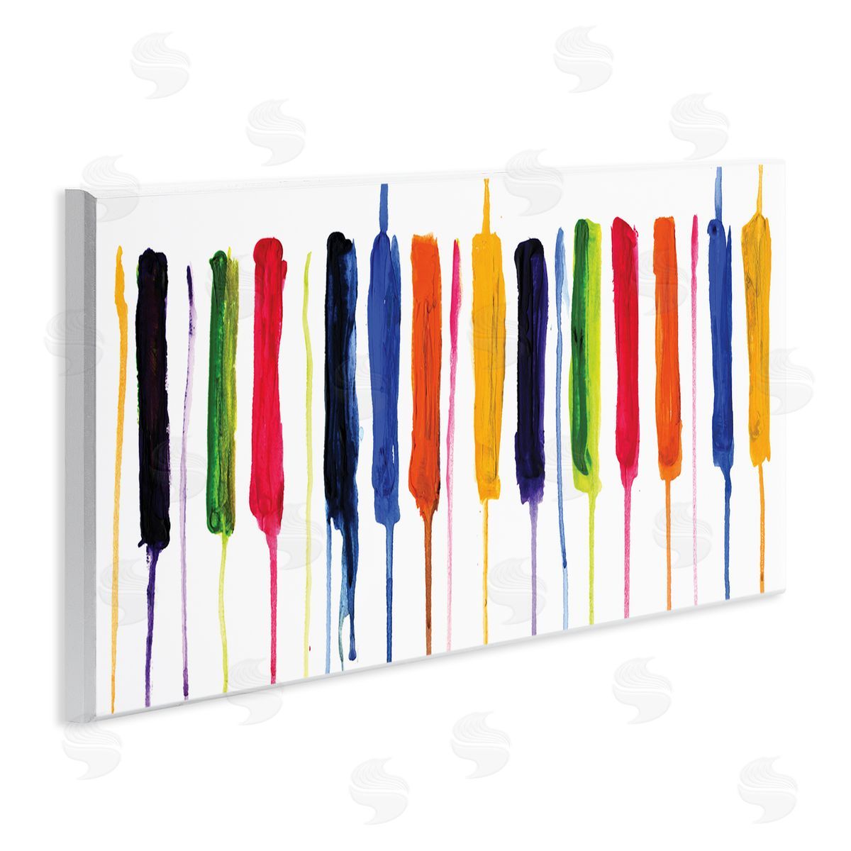 Kamdon Kreations Contemporary Rainbow Streaks