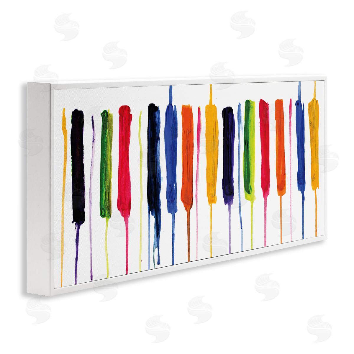 Kamdon Kreations Contemporary Rainbow Streaks