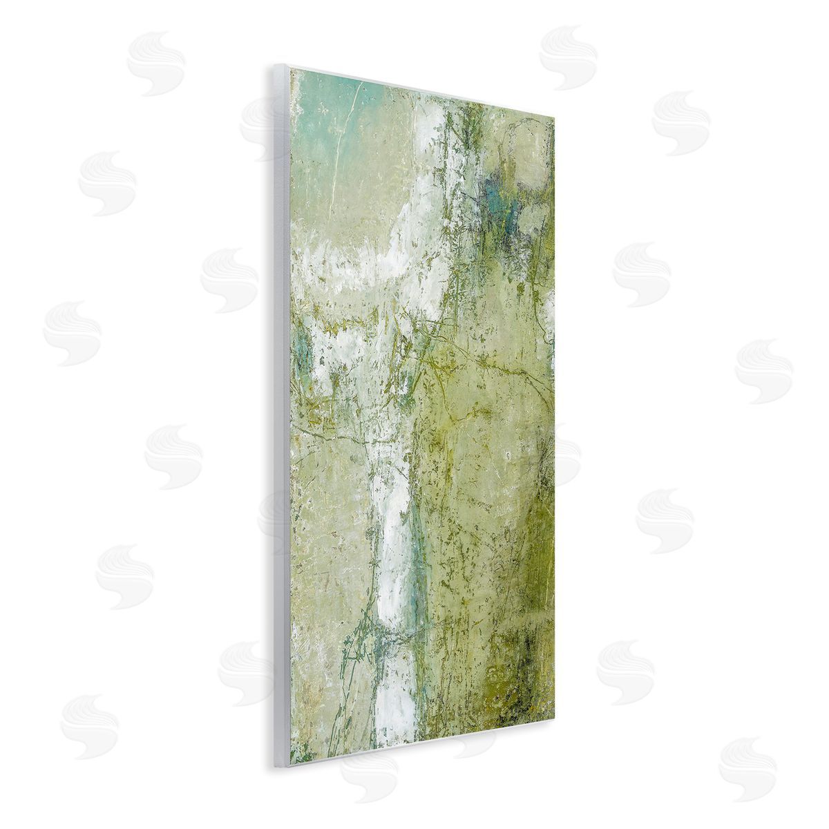 Carole Leslie Jagged Abstract Composition