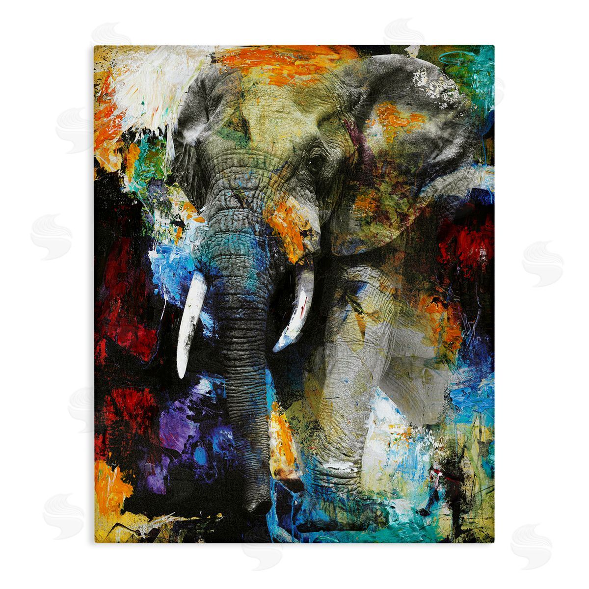 Design Fabrikken Layered Elephant Bold Wildlife