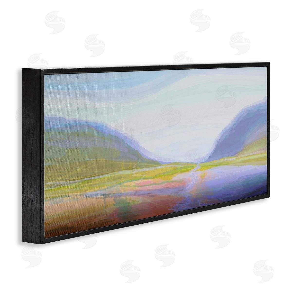 Michael Tienhaara Soothing Abstract Nature Hills Landscape