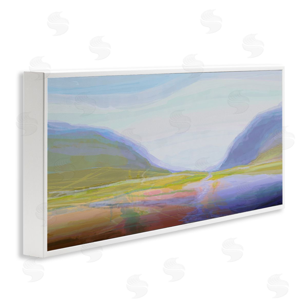 Michael Tienhaara Soothing Abstract Nature Hills Landscape