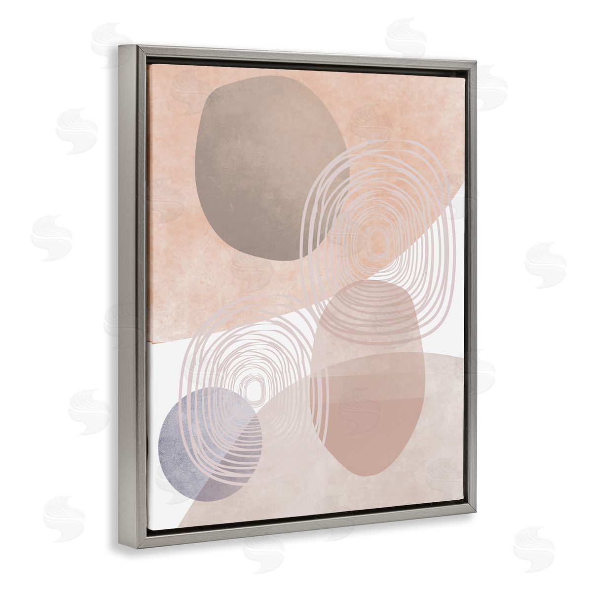 Stupell Studio Spiraled Pastel Round Shapes