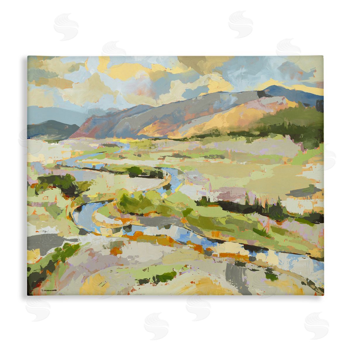 Trevor Copenhaver Lush Green Mountain Landscape