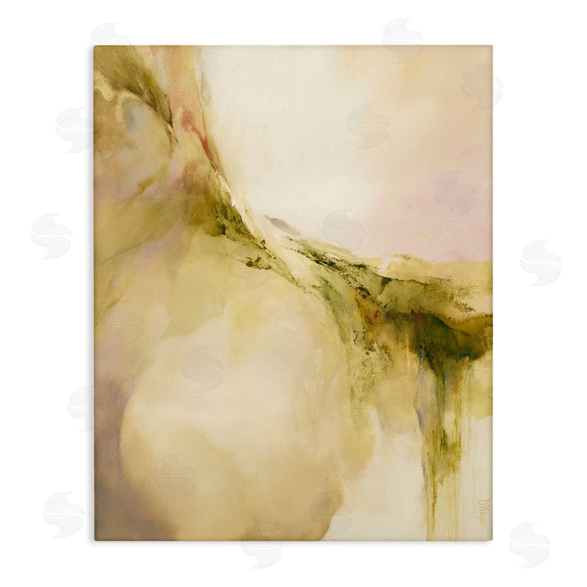 Dina D'Argo Soft Abstract Neutral Composition