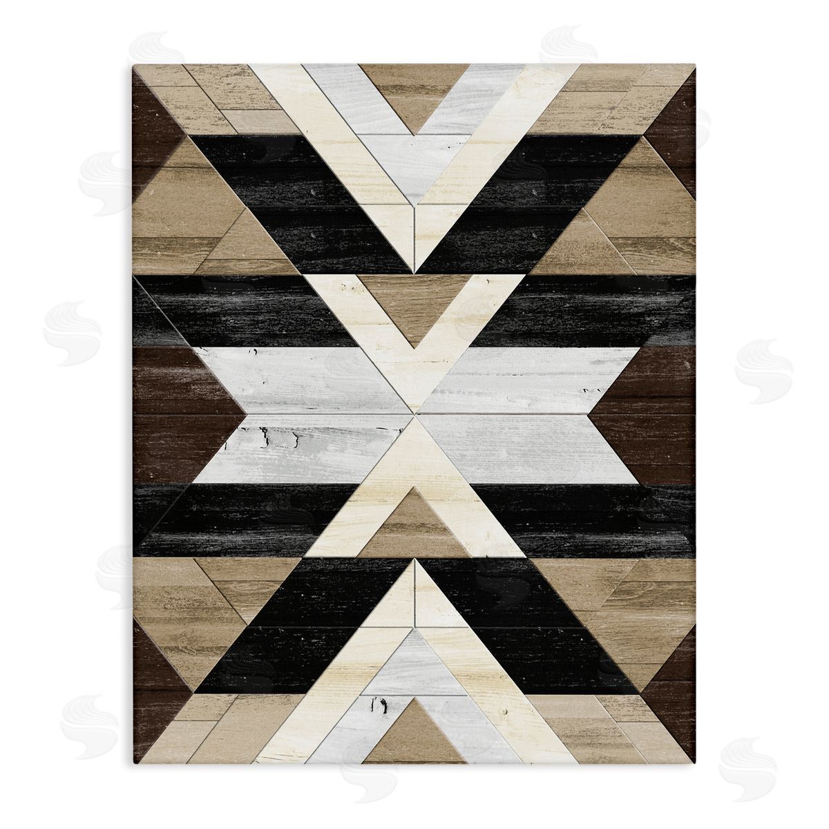 Erica Billups Rustic Linear Aztec Shapes 