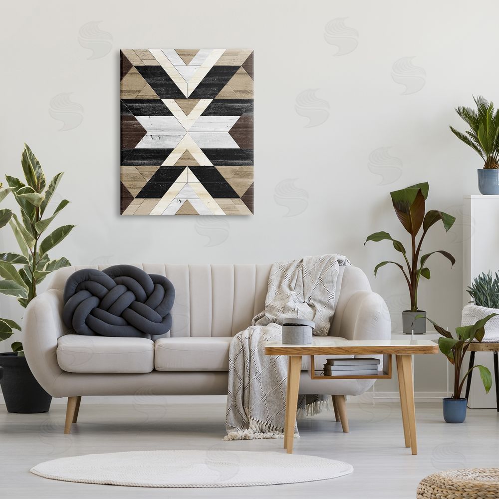 Erica Billups Rustic Linear Aztec Shapes 