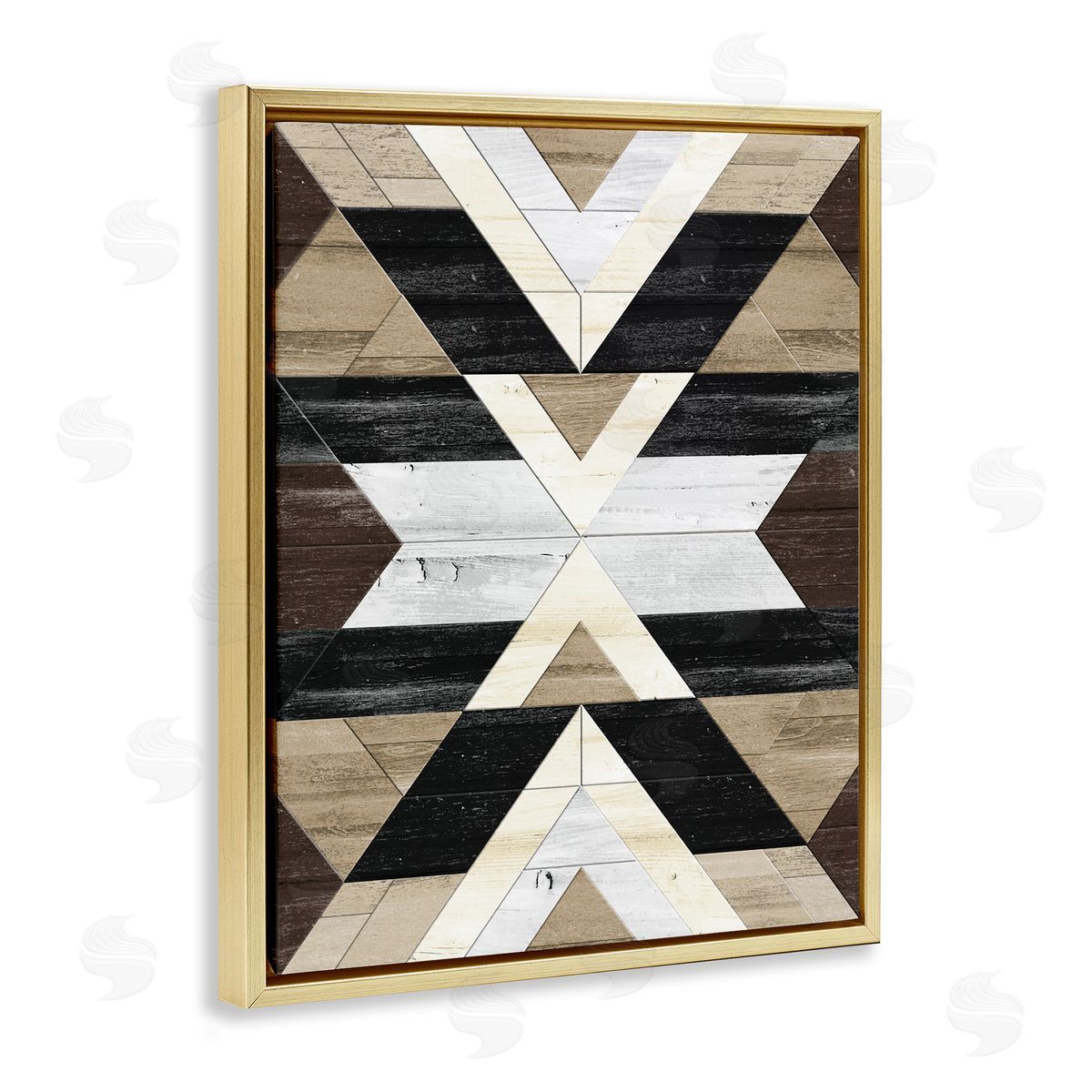 Erica Billups Rustic Linear Aztec Shapes 