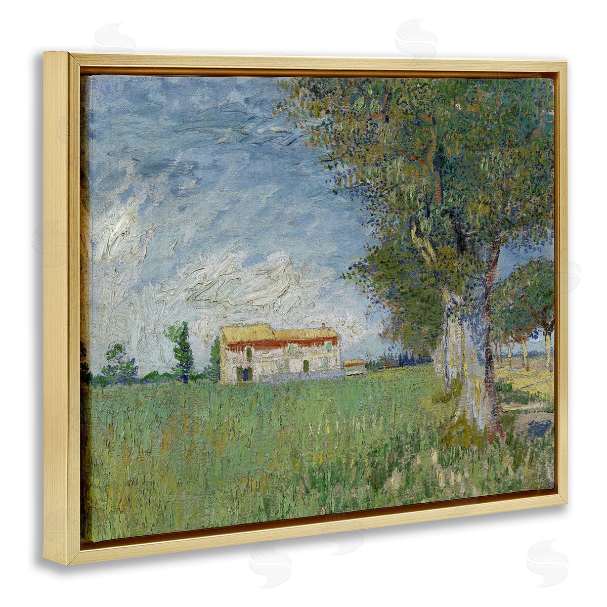 one1000paintings Farmhouse In The Corn Van Gogh Landscape