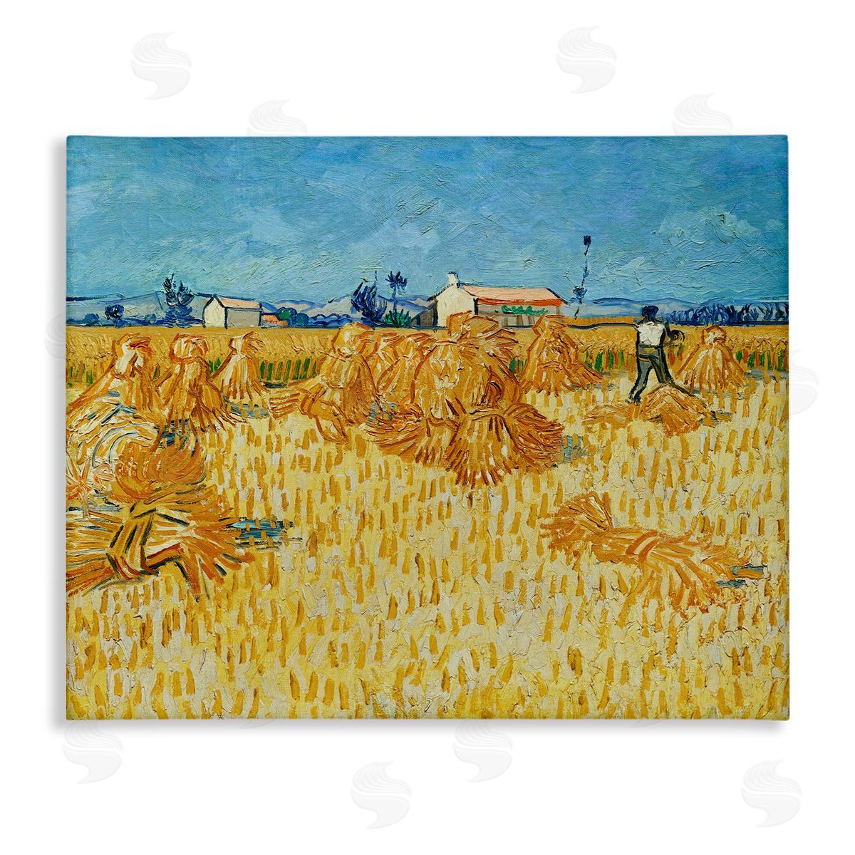 one1000paintings Harvest In The Provence Van Gogh Scenery