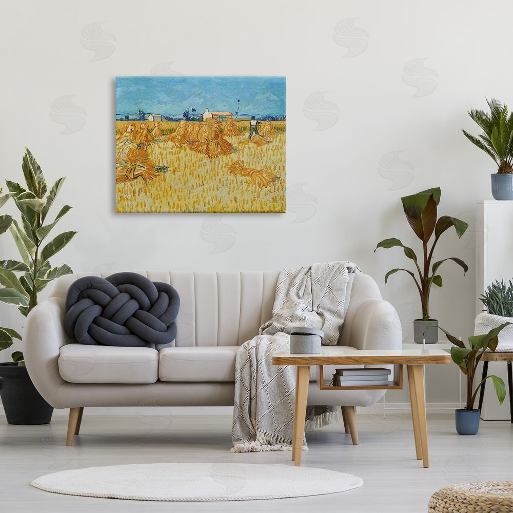 one1000paintings Harvest In The Provence Van Gogh Scenery