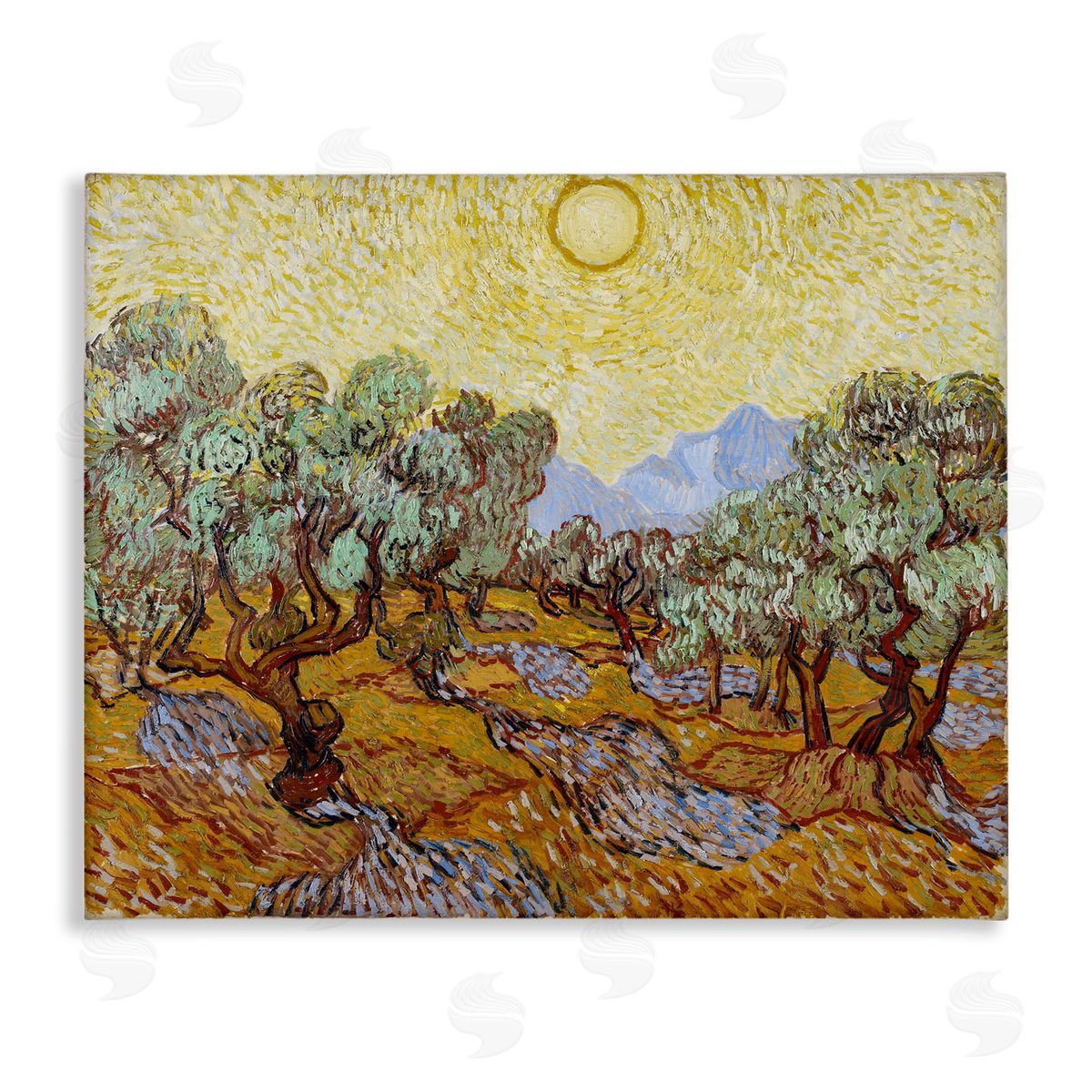 one1000paintings Olive Trees Van Gogh Landscape
