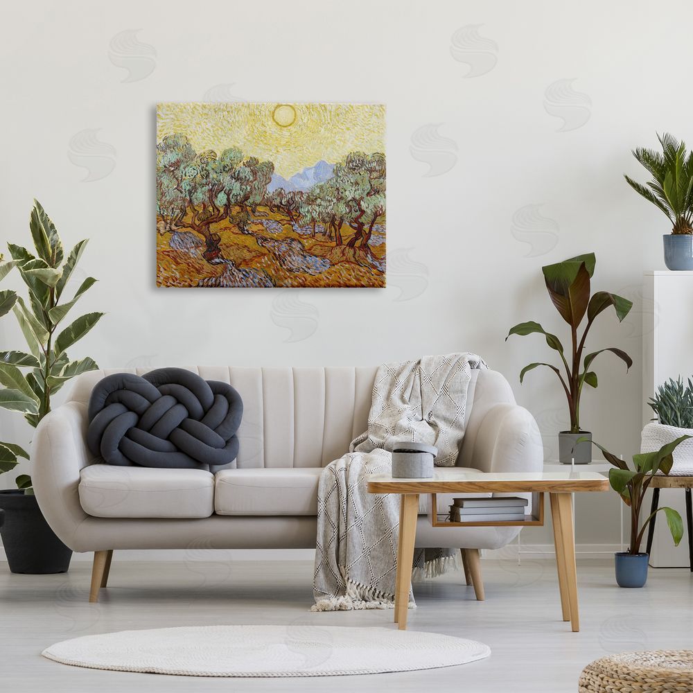 one1000paintings Olive Trees Van Gogh Landscape