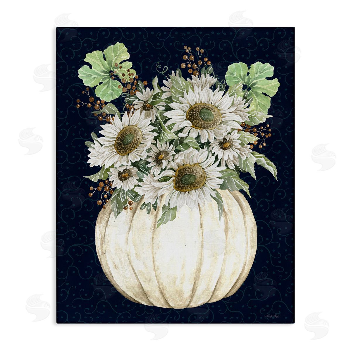 Cindy Jacobs Autumn Foliage Pumpkin Bouquet 