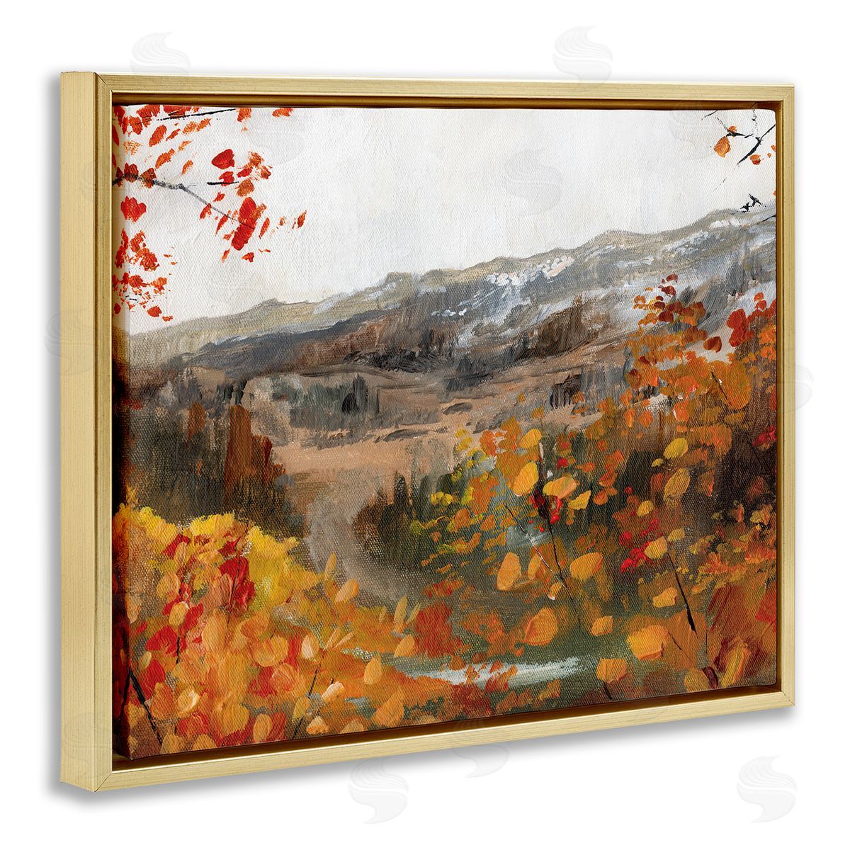 Caverly Smith Autumn Foliage Mountain Scene